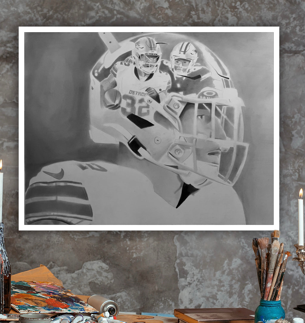 “BB32” 8.5x11 Brian Branch Fine Art Graphite Print