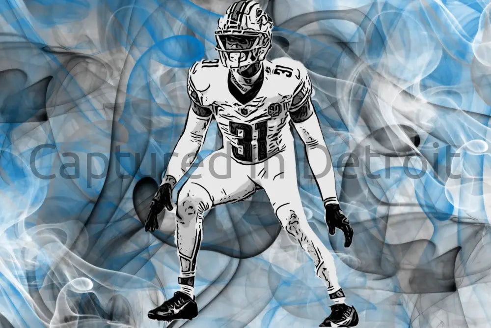 8.5x11 “Detroit Smoke” Series Kerby Joseph Fine Art Print