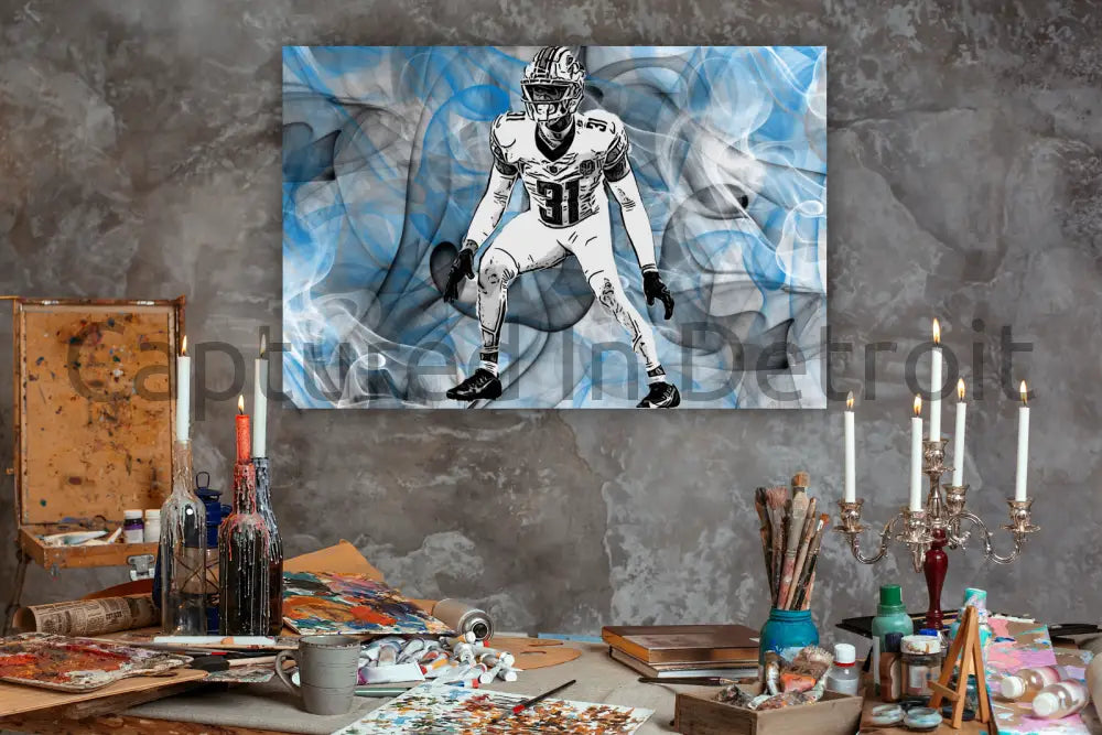 8.5x11 “Detroit Smoke” Series Kerby Joseph Fine Art Print