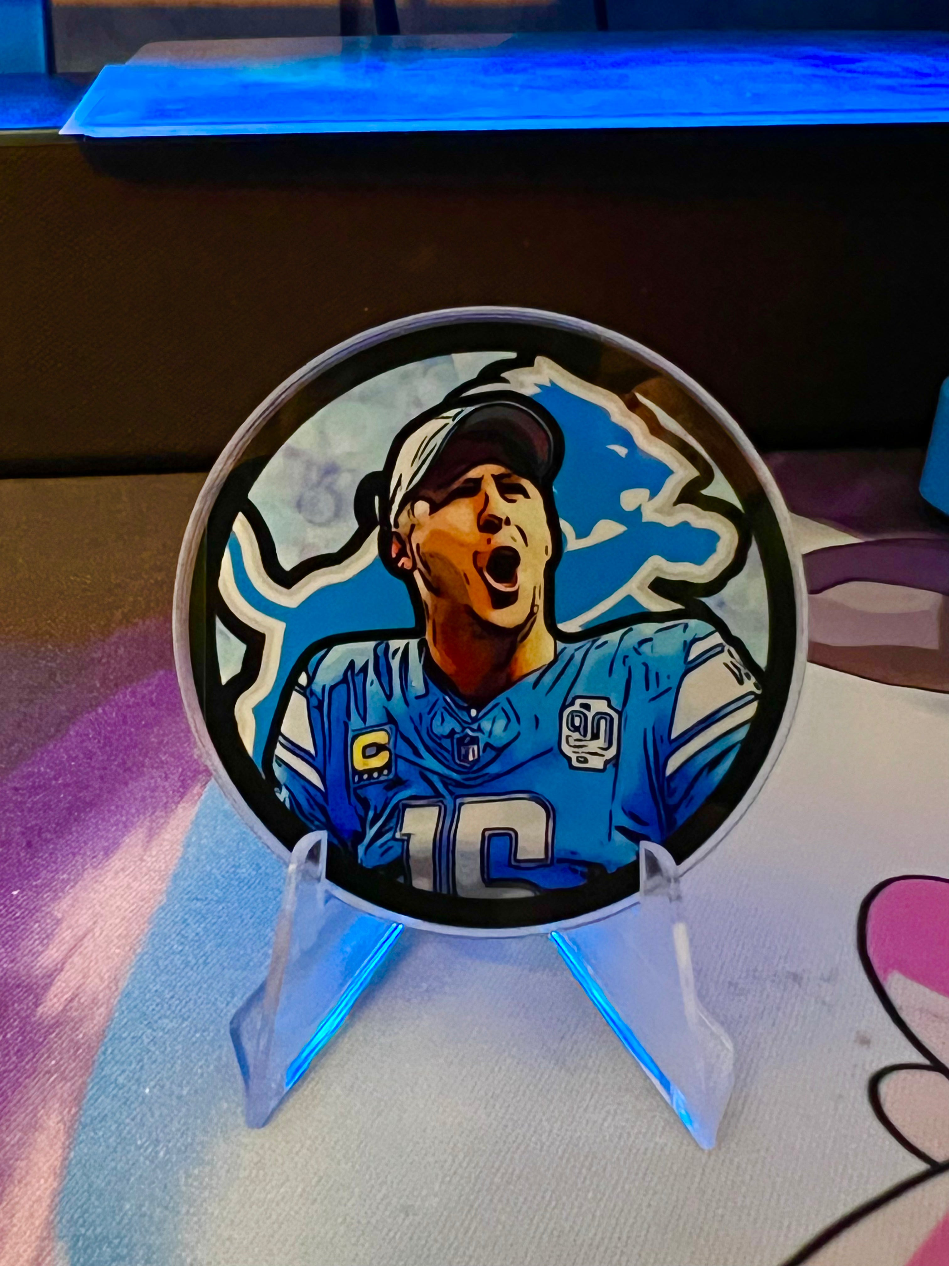 Jared Goff Acrylic Magnet