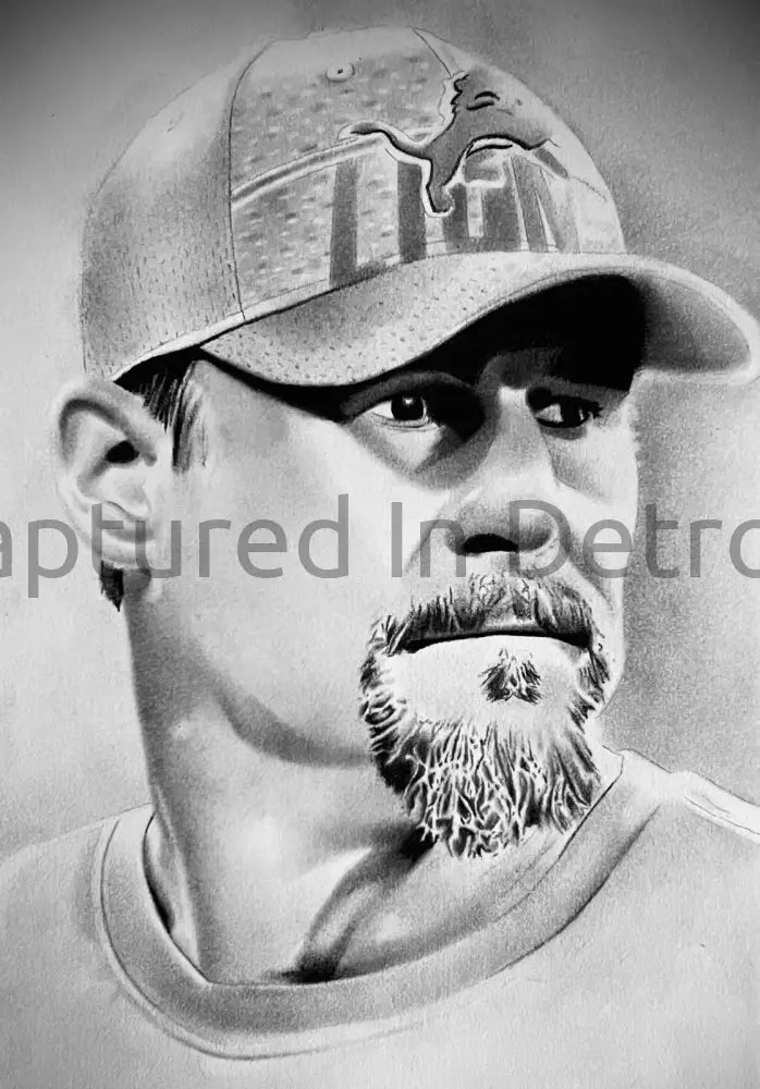 Dan Campbell Fine Art Graphite Print 8.5x11