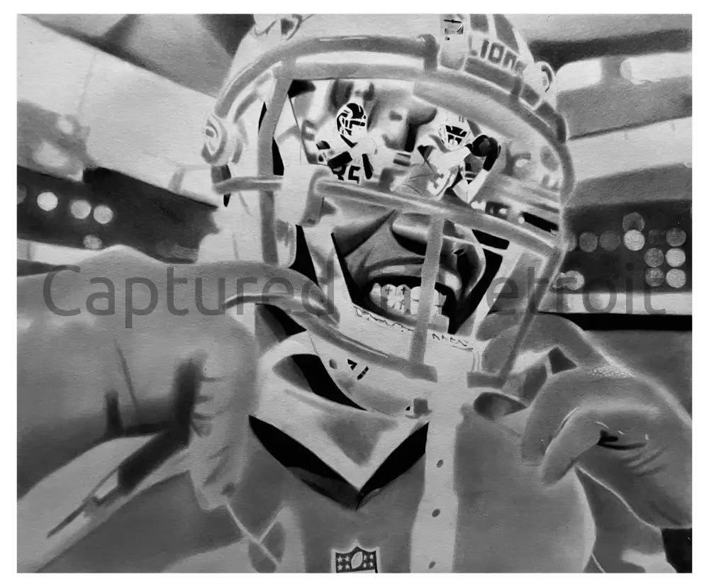 Kerby Joseph Interception Custom Art Print 8.5x11