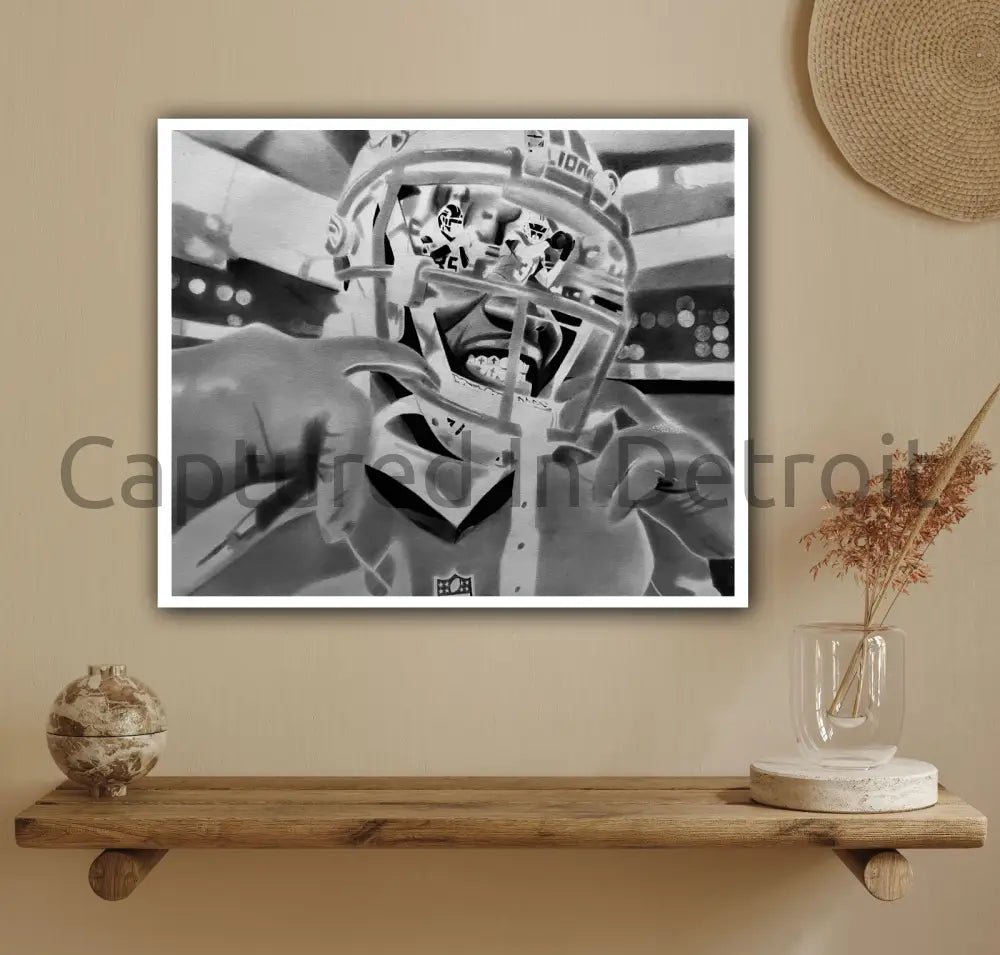 Kerby Joseph Interception Custom Art Print 8.5x11