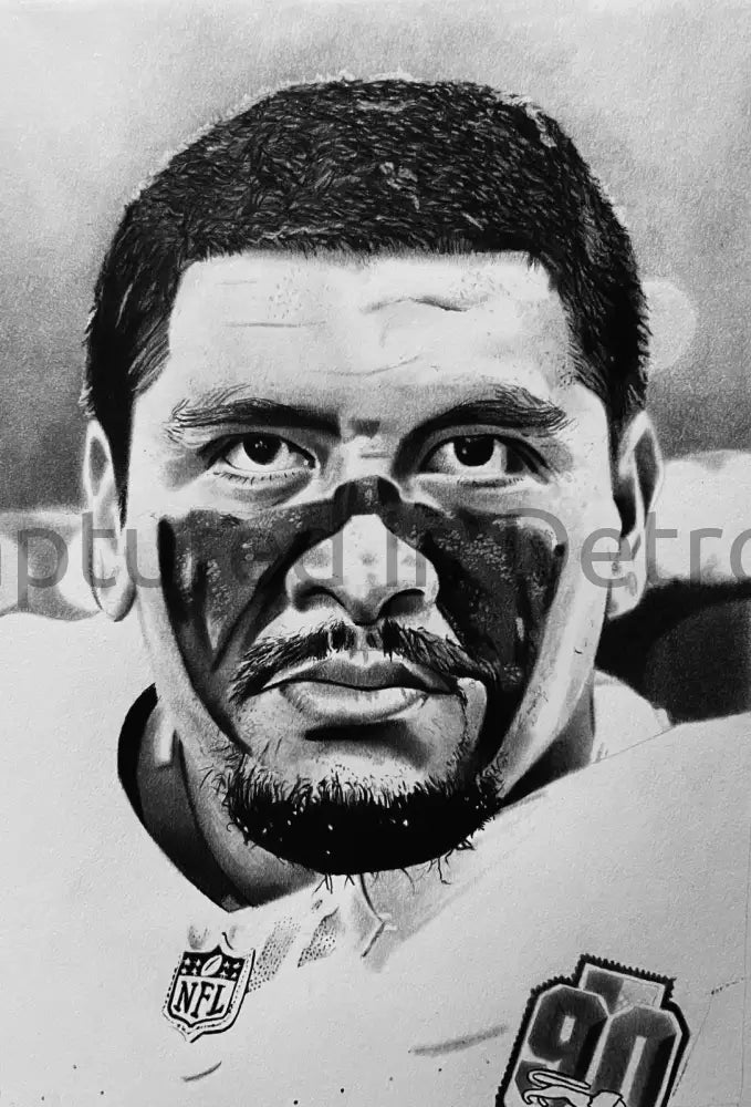 (SALE) Penei Sewell Custom Graphite Print 8.5x11