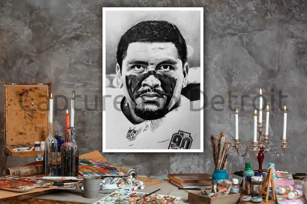 (SALE) Penei Sewell Custom Graphite Print 8.5x11