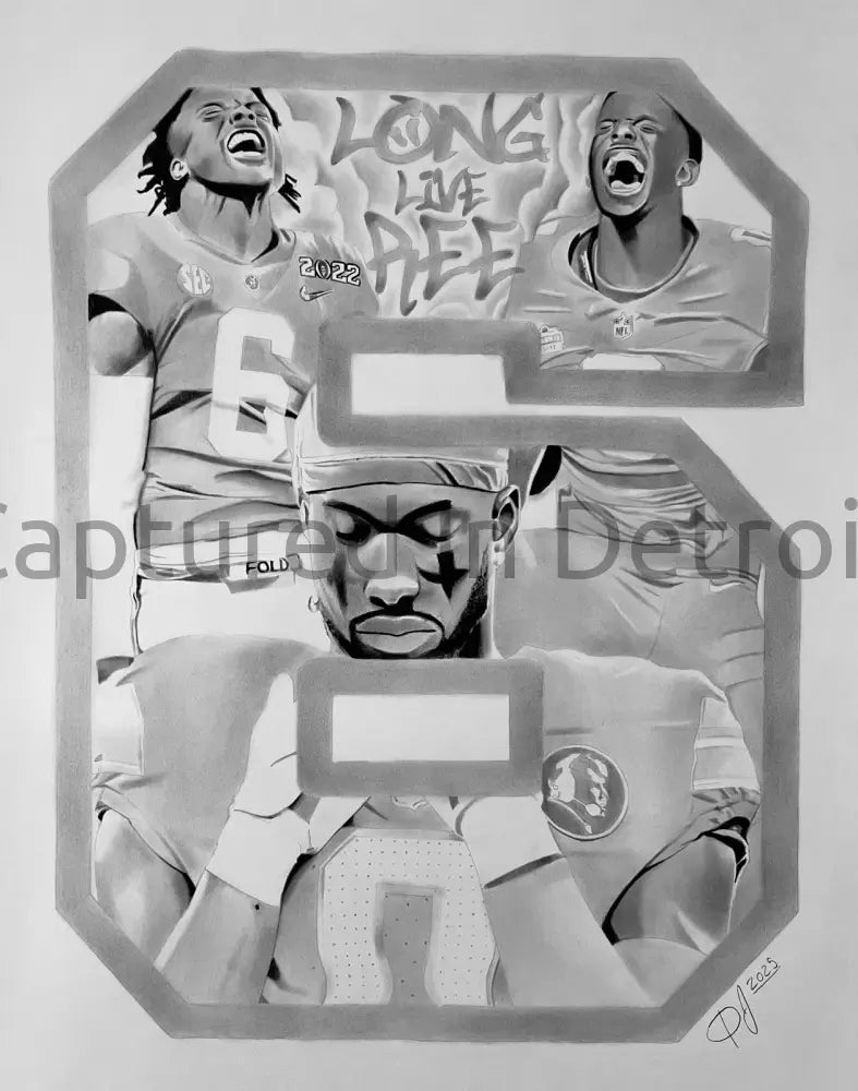 Terrion Arnold Custom Art Print 8.5x11